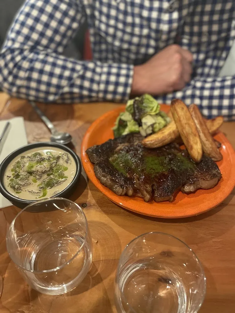 Entrecôte Sauce Aux Morilles